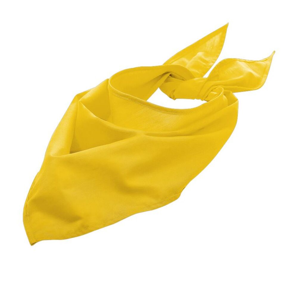 SOLs Unisex Plain Bandana / Yellow